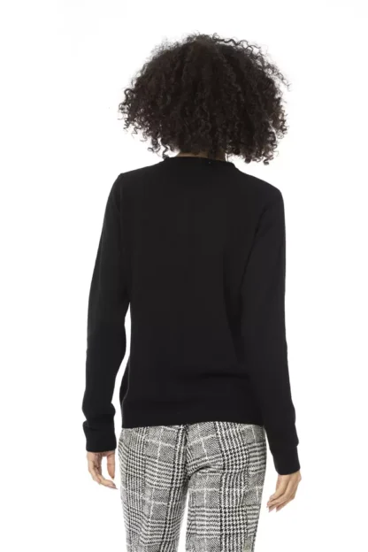 Baldinini Trend - Black Wool Women Sweater