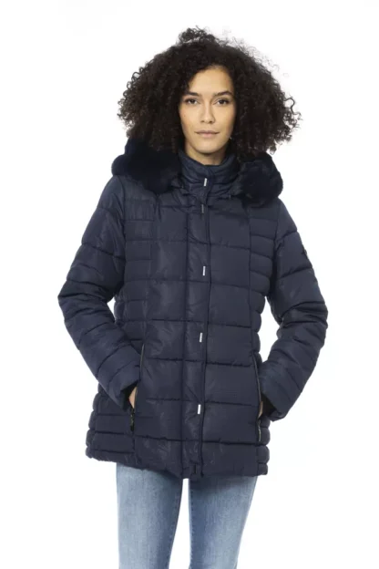 Baldinini Trend - Blue Polyester Women Jacket