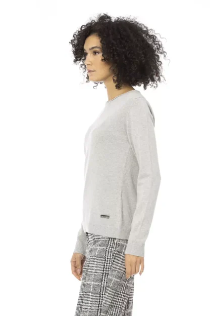 Baldinini Trend - Gray Wool Women Sweater