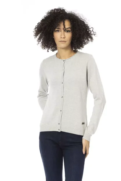 Baldinini Trend - Gray Wool Women Sweater