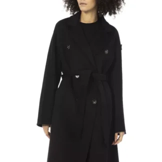 Baldinini Trend - Black Wool Women Coat