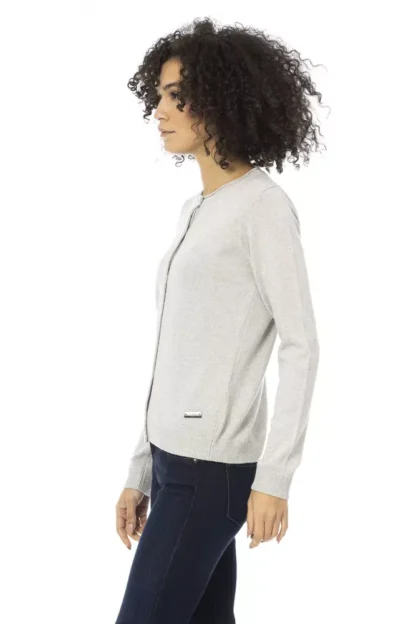 Baldinini Trend - Gray Wool Women Sweater