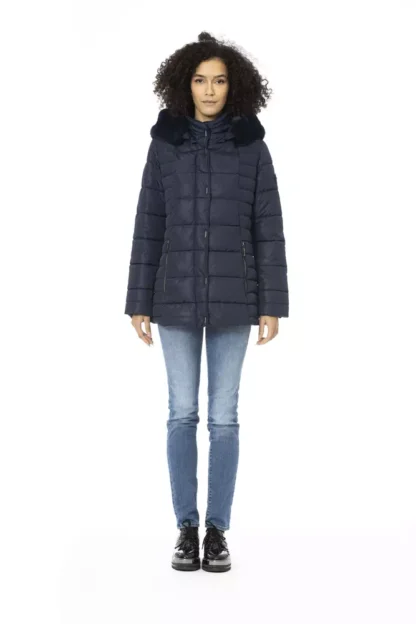 Baldinini Trend - Blue Polyester Women Jacket