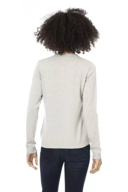 Baldinini Trend - Gray Wool Women Sweater