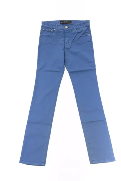 Jacob Cohen - Blue Cotton Women Jeans