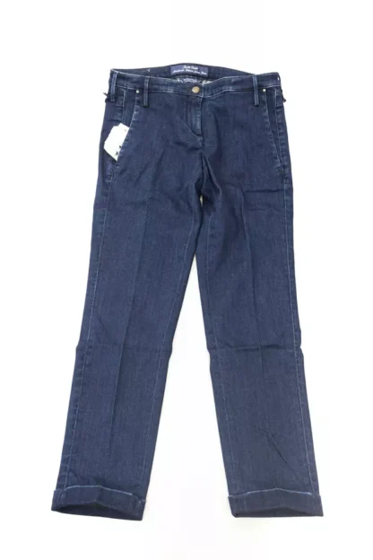 Jacob Cohen - Blue Cotton Women Jeans