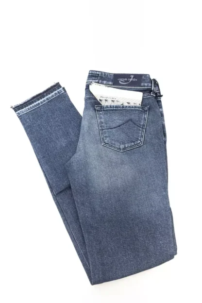 Jacob Cohen - Blue Cotton Women Jeans