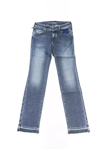 Jacob Cohen - Blue Cotton Women Jeans