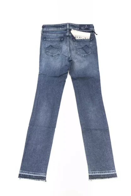 Jacob Cohen - Blue Cotton Women Jeans