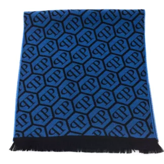 Philipp Plein - Beige Wool Men Scarf