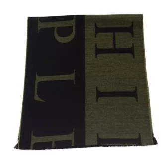 Philipp Plein - Purple Wool Men Scarf