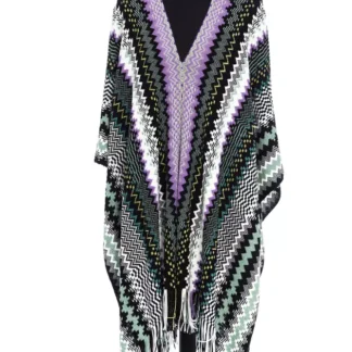 Missoni - Multicolor Wool Women Poncho