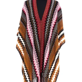 Missoni - Multicolor Wool Women Poncho