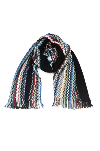 Missoni - Multicolor Wool Men Scarf