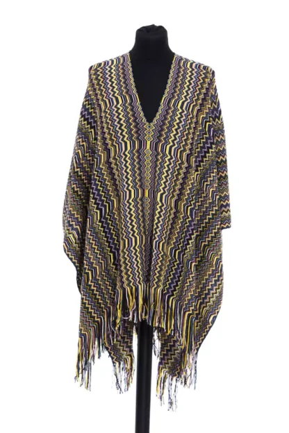 Missoni - Multicolor Wool Women Poncho