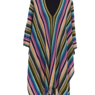 Missoni - Multicolor Wool Women Poncho