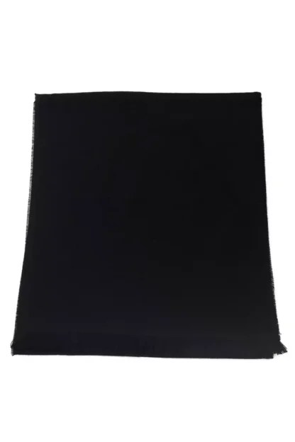 Philipp Plein - Black Wool Unisex Scarf