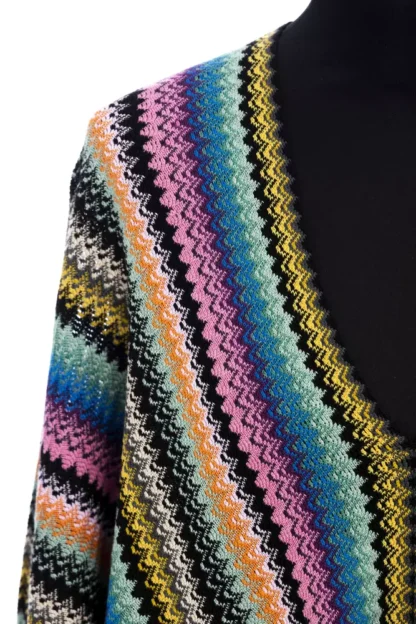 Missoni - Multicolor Wool Women Poncho