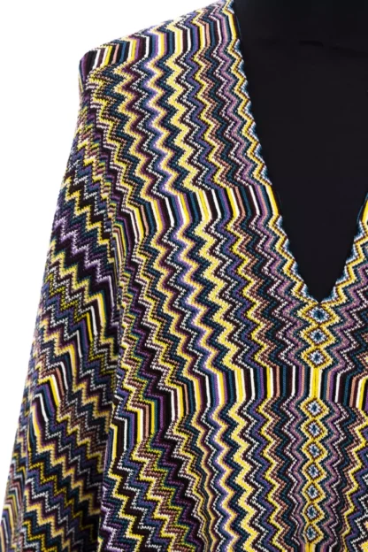 Missoni - Multicolor Wool Women Poncho