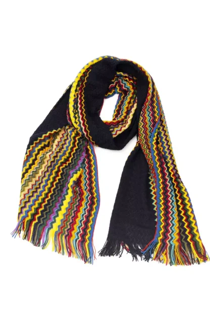 Missoni - Multicolor Wool Men Scarf