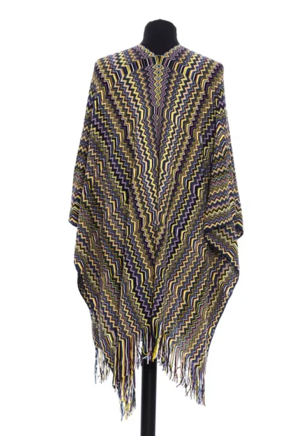 Missoni - Multicolor Wool Women Poncho