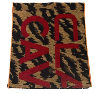 Cavalli Class - Black Wool Men Scarf