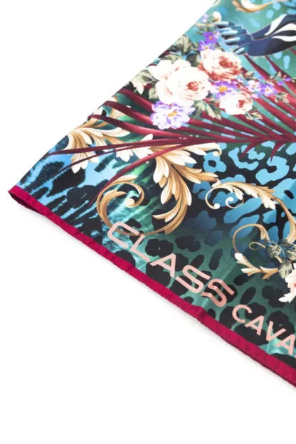 Cavalli Class - Multicolor Silk Women Scarf