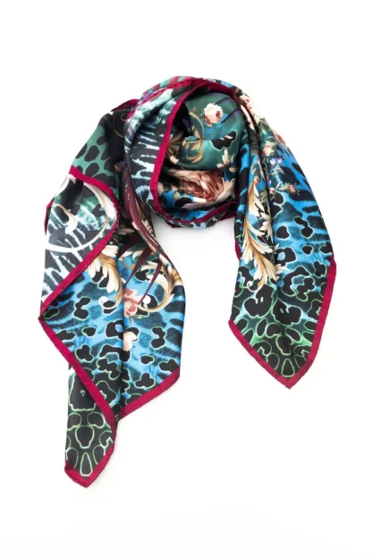 Cavalli Class - Multicolor Silk Women Scarf