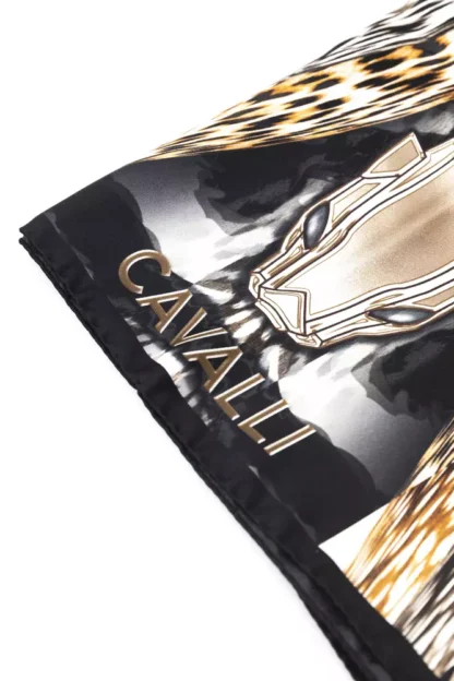 Cavalli Class - Multicolor Silk Women Scarf