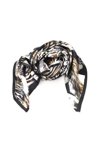 Cavalli Class - Multicolor Silk Women Scarf