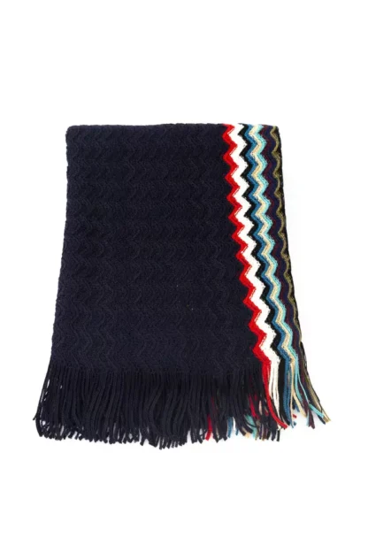 Missoni - Black Wool Men Scarf