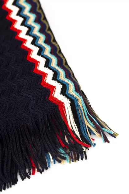 Missoni - Black Wool Men Scarf