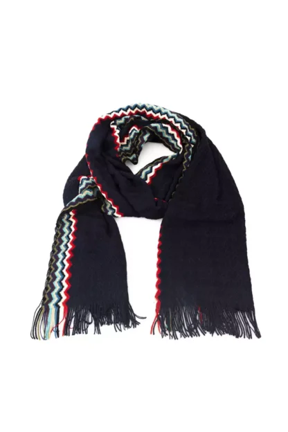 Missoni - Black Wool Men Scarf