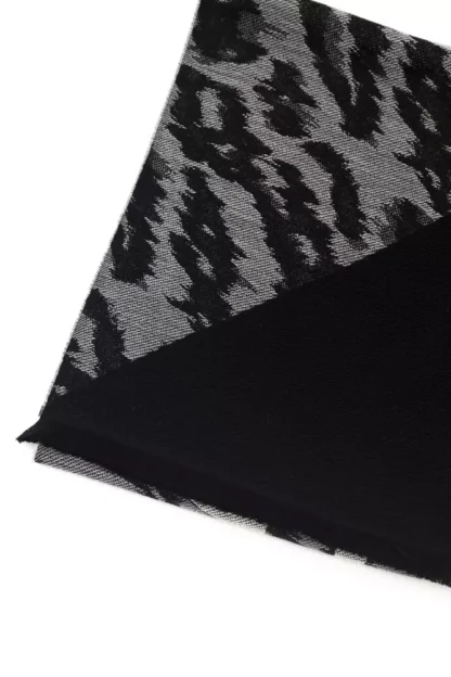 Cavalli Class - Gray Wool Men Scarf