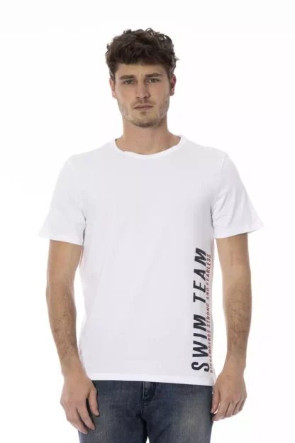 Bikkembergs - White Cotton Men T-Shirt