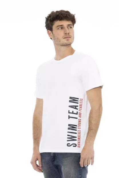 Bikkembergs - White Cotton Men T-Shirt