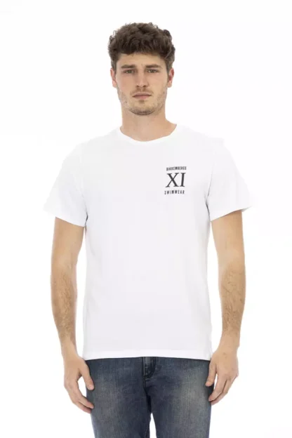 Bikkembergs - White Cotton Men T-Shirt