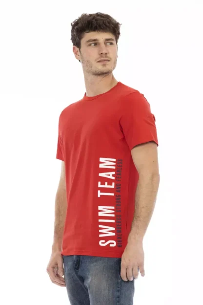 Bikkembergs - Red Cotton Men's T-Shirt