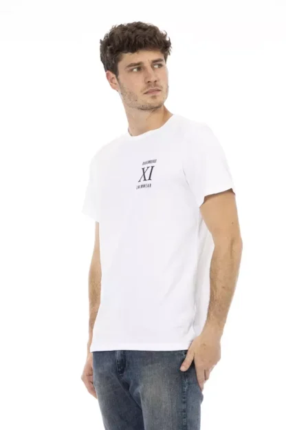 Bikkembergs - White Cotton Men T-Shirt