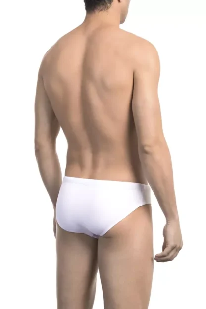 Bikkembergs - White Polyamide Men's Swimwear