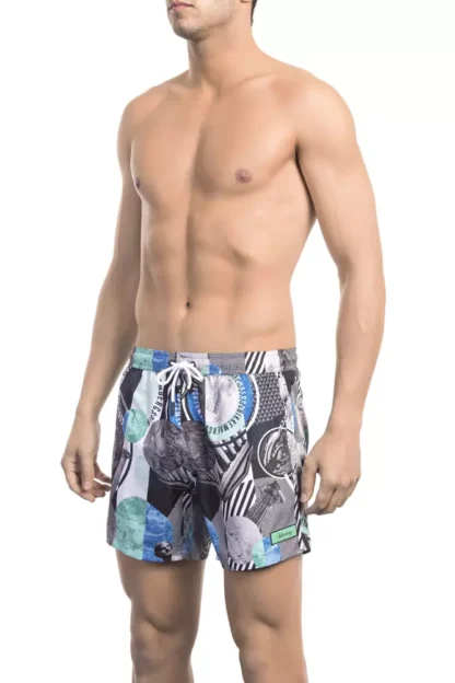 Bikkembergs - Multicolor Polyester Men Swim Short