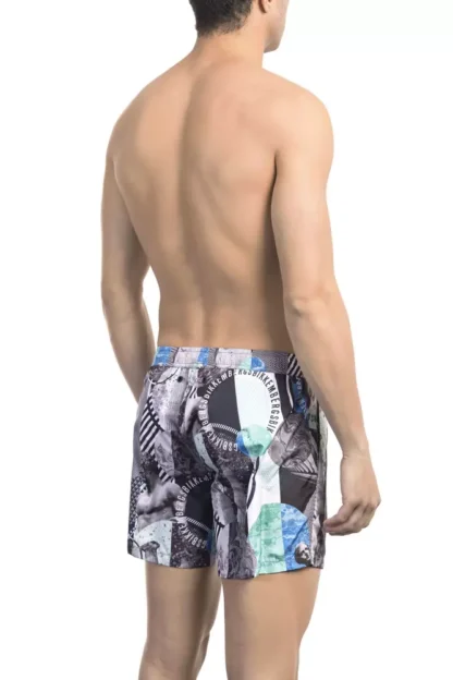 Bikkembergs - Multicolor Polyester Men Swim Short