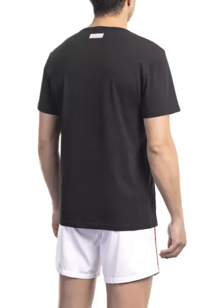 Bikkembergs - Black Cotton Men T-Shirt