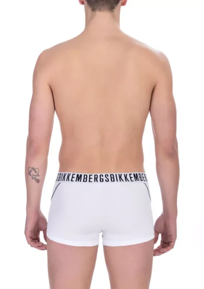 Bikkembergs - White Cotton Men Trunk