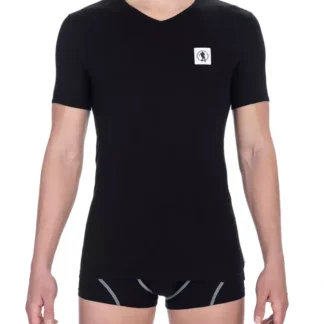 Bikkembergs - Black Cotton Men T-Shirt