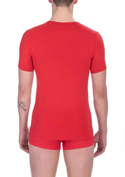 Bikkembergs - Red Cotton Men's T-Shirt