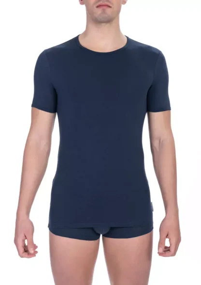 Bikkembergs - Blue Cotton Men T-Shirt