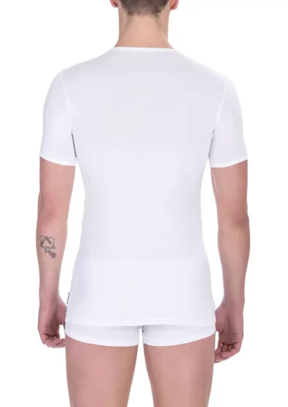 Bikkembergs - White Cotton Men T-Shirt