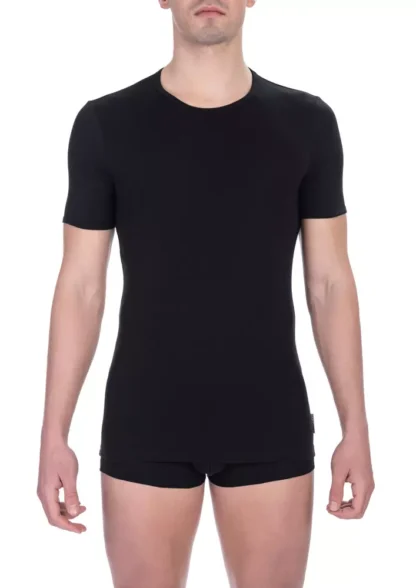 Bikkembergs - Black Cotton Men T-Shirt