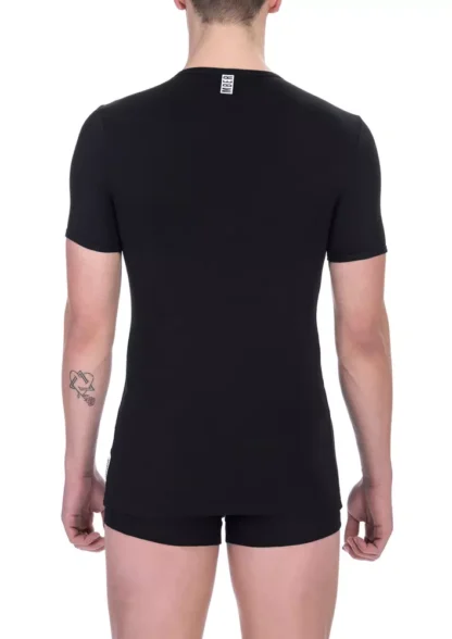 Bikkembergs - Black Cotton Men T-Shirt